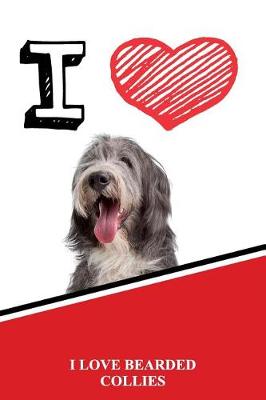 Book cover for I Love Bearded Collies