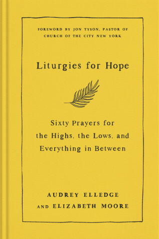 Book cover for Liturgies for Hope