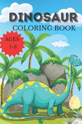 Cover of Dinosaur Coloring Book