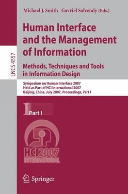 Book cover for Human Interface and the Management of Information