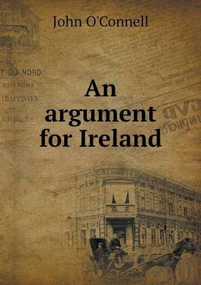 Book cover for An argument for Ireland