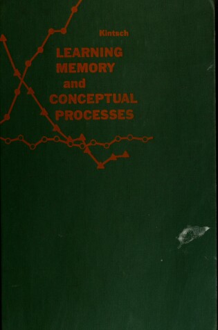 Cover of Learning, Memory and Conceptual Processes