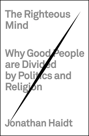 Book cover for The Righteous Mind