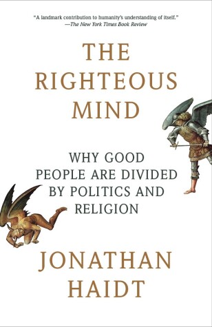 Book cover for The Righteous Mind