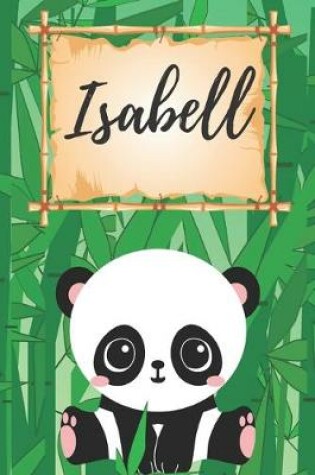 Cover of personalisiertes Notizbuch Panda / Malbuch / Kritzelbuch / Tagebuch / Journal / Notizheft / DIN A5 / Geschenke Isabell