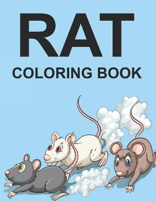 Book cover for Rat Coloring Book