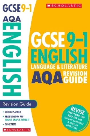 Cover of English Language and Literature Revision Guide for AQA