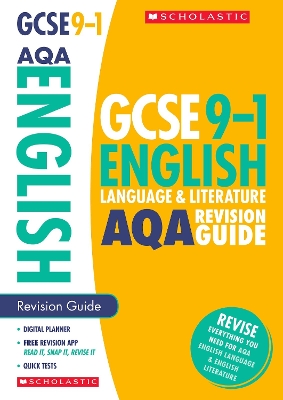 Book cover for English Language and Literature Revision Guide for AQA