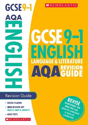 Cover of English Language and Literature Revision Guide for AQA