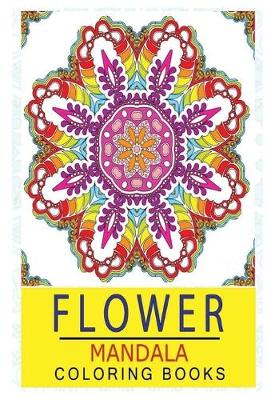 Book cover for Flower Mandala Coloring Book