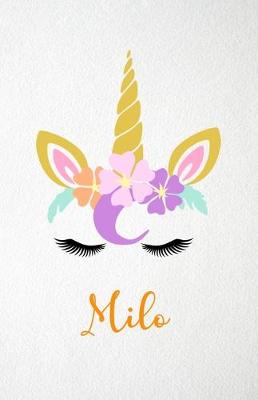 Book cover for Milo A5 Lined Notebook 110 Pages