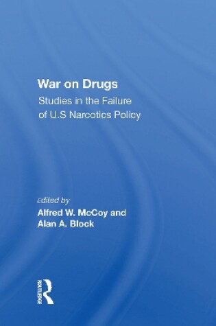 Cover of War On Drugs