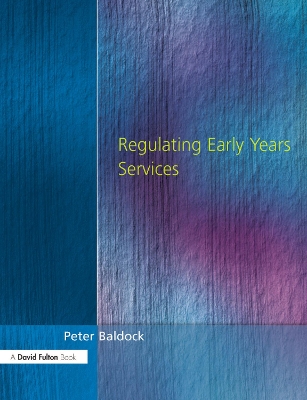 Book cover for Regulating Early Years Service