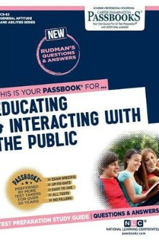 Cover of Educating & Interacting with the Public (Cs-62)