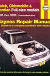 Book cover for Buick, Oldsmobile and Pontiac Full-size FWD Models Automotive Repair Manual