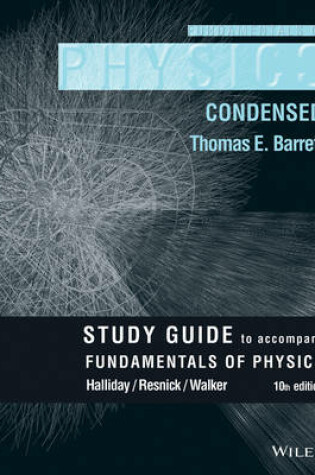 Cover of Student Study Guide for Fundamentals of Physics, 10e