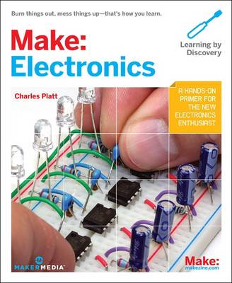Book cover for Make: Electronics