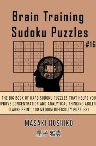 Cover of Brain Training Sudoku Puzzles #16