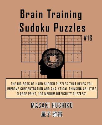 Book cover for Brain Training Sudoku Puzzles #16