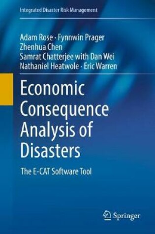 Cover of Economic Consequence Analysis of Disasters