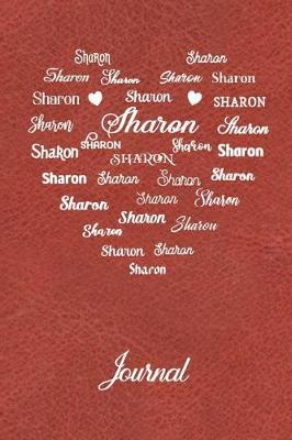 Book cover for Personalized Journal - Sharon