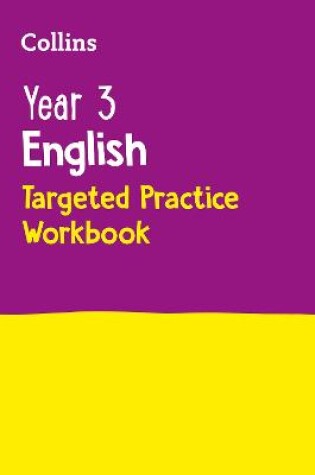 Cover of Year 3 English Targeted Practice Workbook