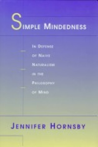 Cover of Simple Mindedness