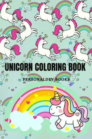 Cover of Unicorn Coloring Book