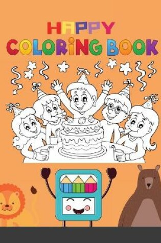 Cover of Happy Coloring Book