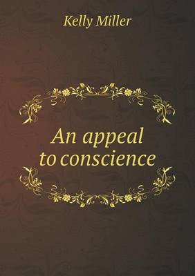 Book cover for An appeal to conscience