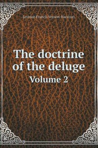 Cover of The doctrine of the deluge Volume 2