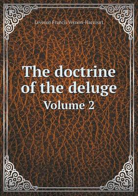 Book cover for The doctrine of the deluge Volume 2