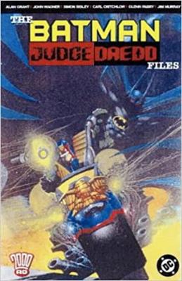 Book cover for The Batman / Judge Dredd Files
