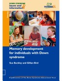 Book cover for Memory Development for Individuals with Down Syndrome