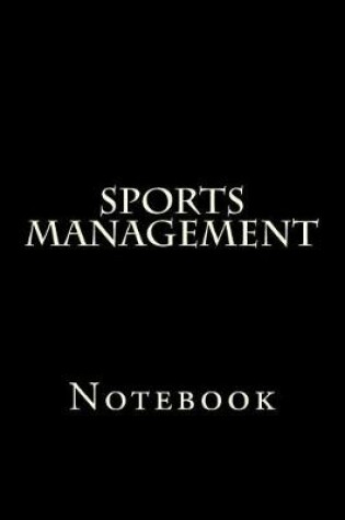 Cover of Sports Management