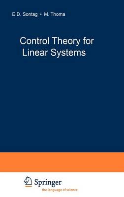 Cover of Control Theory for Linear Systems