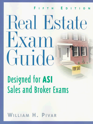 Book cover for Real Estate Exam Guide for Asi