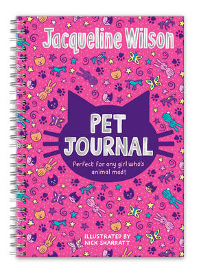 Book cover for Jacqueline Wilson Pet Journal
