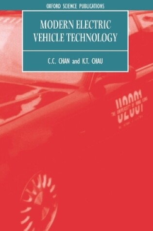 Cover of Modern Electric Vehicle Technology