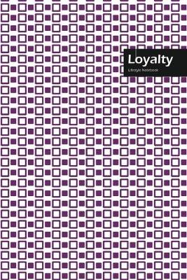 Book cover for Loyalty Lifestyle, Creative, Write-in Notebook, Dotted Lines, Wide Ruled, Medium Size 6 x 9 Inch, 288 Pages (Purple)