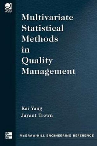 Cover of Multivariate Statistical Methods in Quality Management