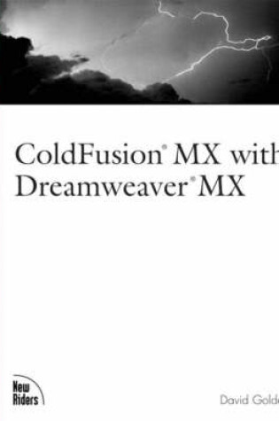 Cover of ColdFusion MX with Dreamweaver MX