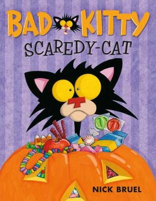 Book cover for Bad Kitty Scaredy-Cat