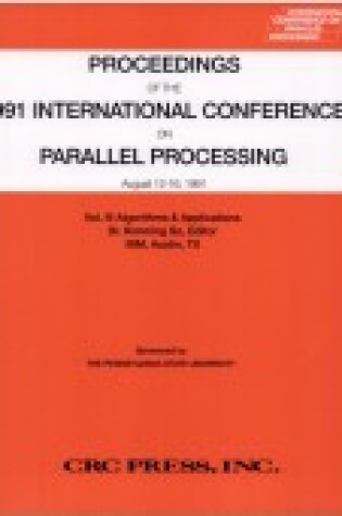 Cover of Proceedings 20th International Conference Parallel Processing 1991, Volume III