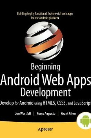 Cover of Beginning Android Web Apps Development