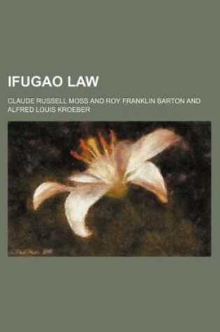 Cover of Ifugao Law