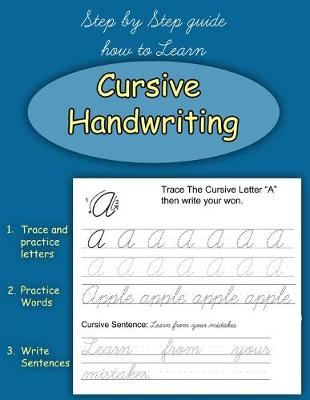 Book cover for Cursive Handwriting