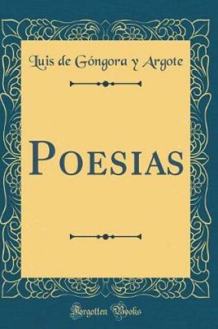 Cover of Poesias (Classic Reprint)
