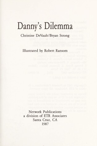 Cover of Danny's Dilemma