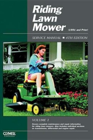 Cover of Riding Lawn Mower Service Manual